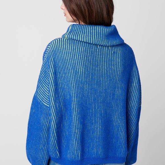 Blanknyc] Womens Cropped Turtleneck Sweater Pullover Size medium - Picture 11 of 12